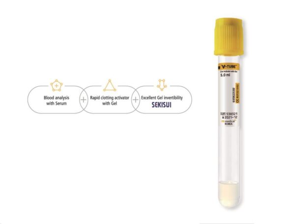 Clot Activator with Gel 1