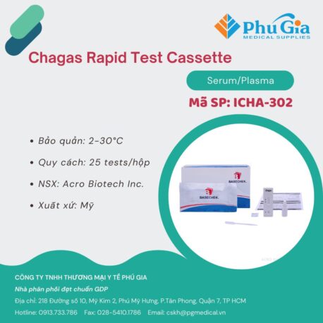 Chagas Rapid Test Cassette (Serum/Plasma)