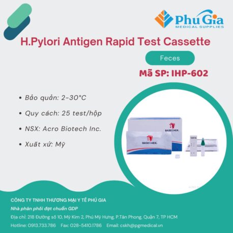 H. Pylori Antigen Rapid Test Cassette (Feces)