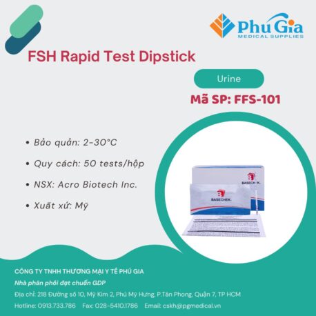 FSH Rapid Test Dipstick (Urine)