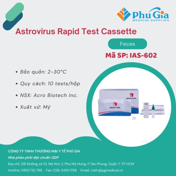 Astrovirus Rapid Test Cassette (Feces)