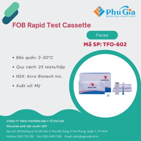 FOB Rapid Test Cassette (Feces)