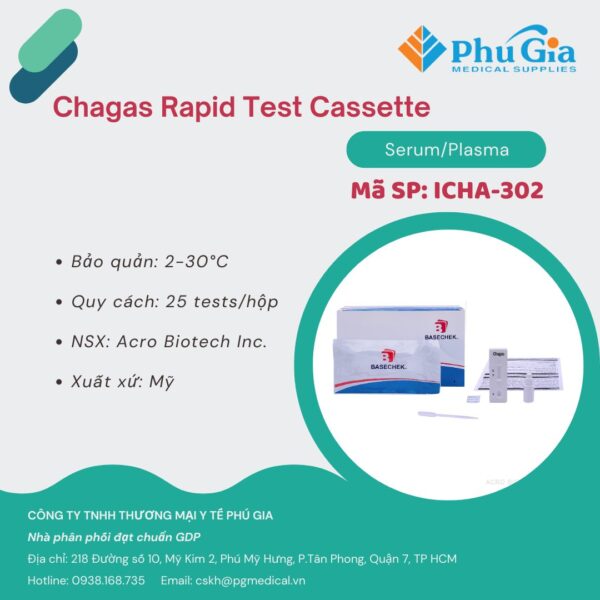 Chagas Rapid Test Cassette (Serum/Plasma)