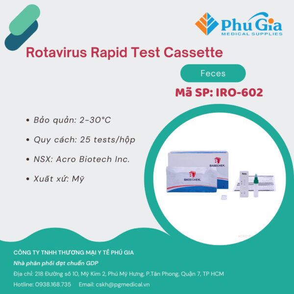 Rotavirus Rapid Test Cassette (Feces)