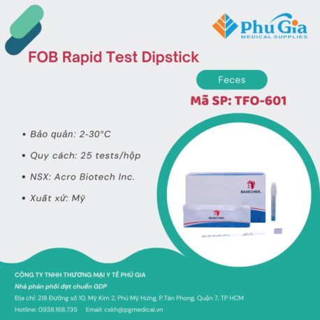 FOB Rapid Test Dipstick (Feces)